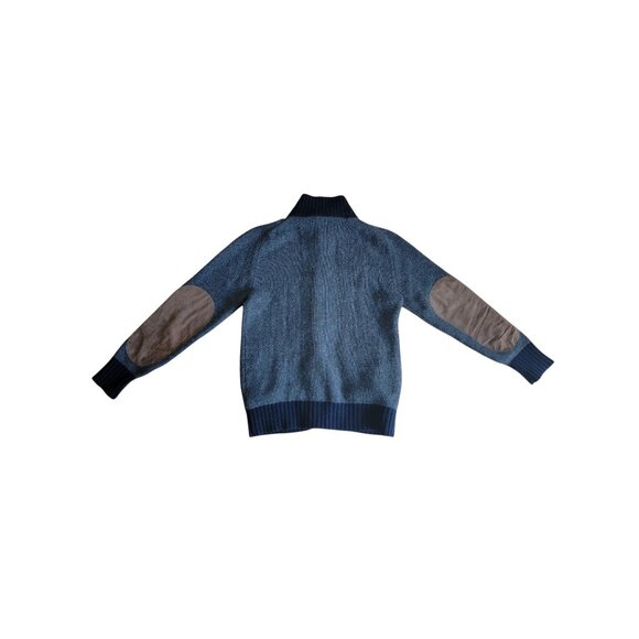 Etro XL Mens Wool & Goatskin Cardigan Sweater - Picture 2 of 10